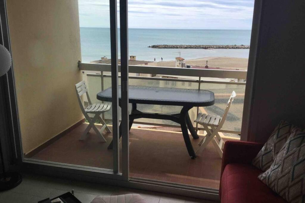 T3 Vue Exceptionnelle Avec Acces Prive A La Plage, Wifi, Clim - Dansnotreappart-Com - Valras-Plage Exterior photo